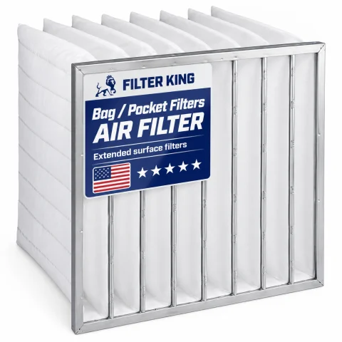 Bag / pocket air filter