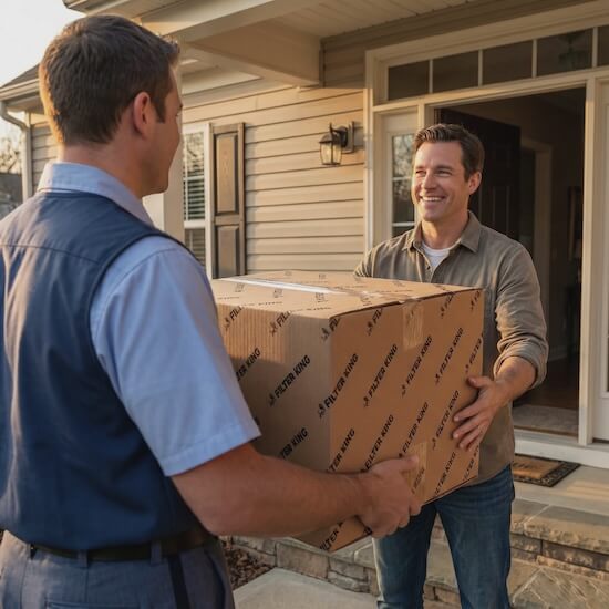 Filter King's auto delivery service
