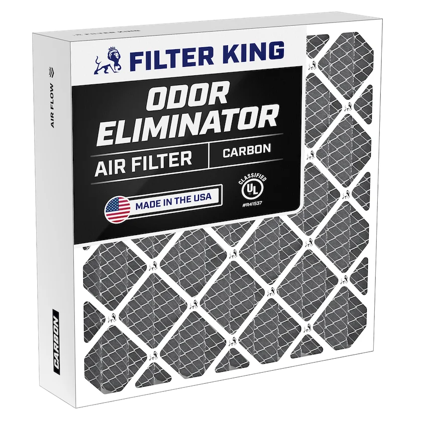 30x30x4 furnace filter MERV 8 Carbon