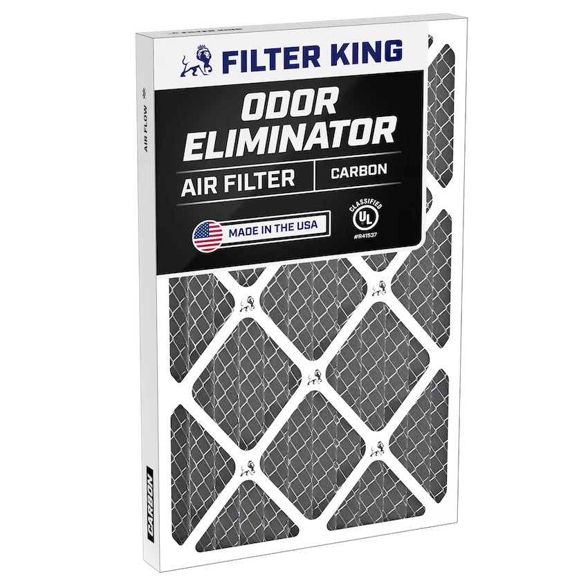 21x23x1 furnace filter MERV 8 Carbon