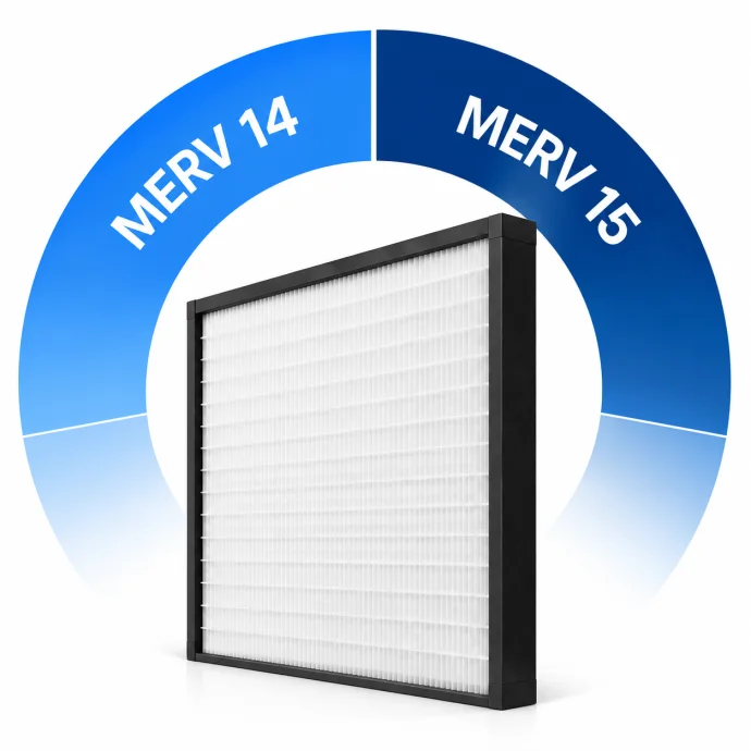 MERV 14–15 Efficiency Options