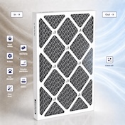 19x20x1 MERV 8 Carbon filtration