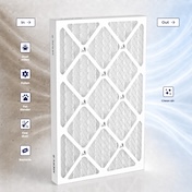 19x20x1 MERV 8 filtration